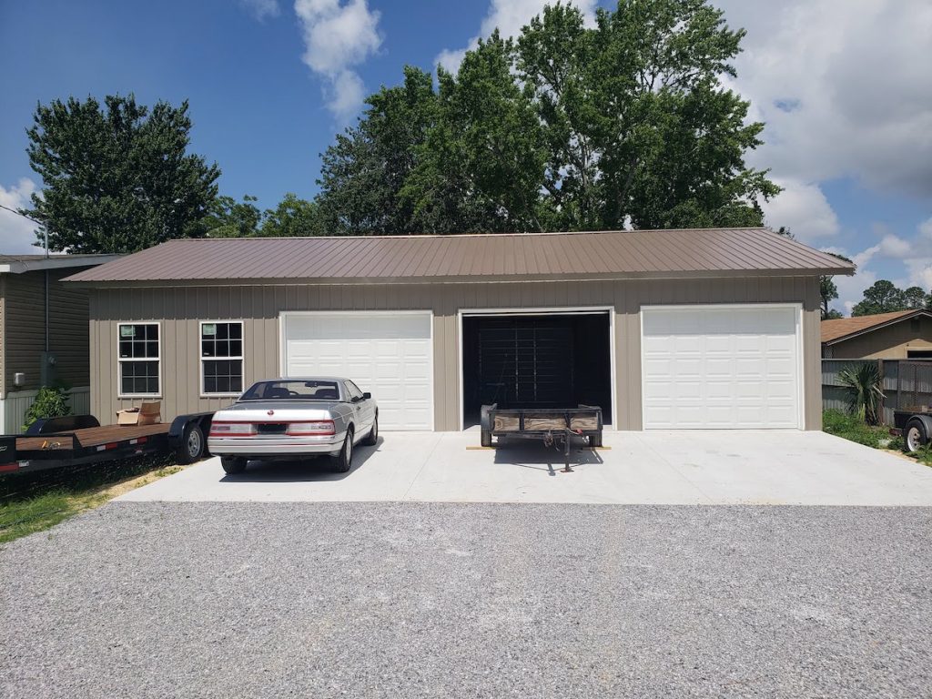 24X48 THREE CAR GARAGE